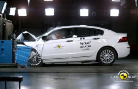 Китайский седан получил 5 звезд в краш-тесте EuroNCAP