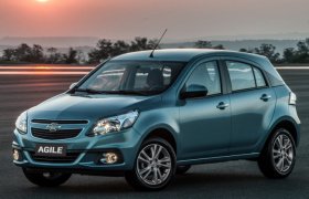 Хэтчбек Chevrolet Agile подвергся небольшому рестайлингу