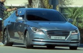 Hyundai Genesis следующего поколения уже рассекает по Южной Корее