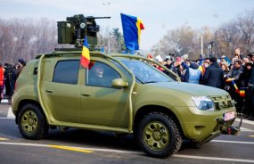 В Румынии превратили Dacia Duster в танк