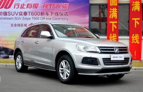 В Китае начался выпуск кроссовера Zotye T600