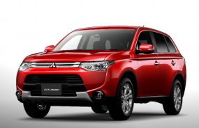 Японцы слегка обновили кроссовер Mitsubishi Outlander