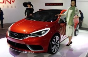 Концепты Chery Alpha и Chery Beta показаны в Китае