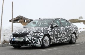 Skoda Octavia уже приготовилась к обновлению