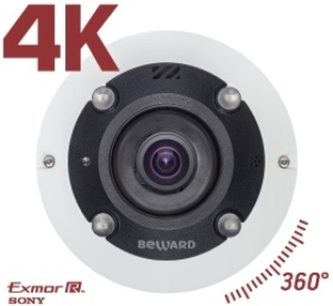 Новинки! 12 Мп (4К) Fisheye IP-камеры BD3990FL2 и BD3990FLM